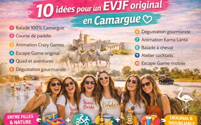 10 idées pour un EVJF original en Camargue
